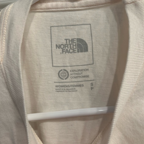 The North Face Cream Long Sleeve Tee - Picture 2 of 2